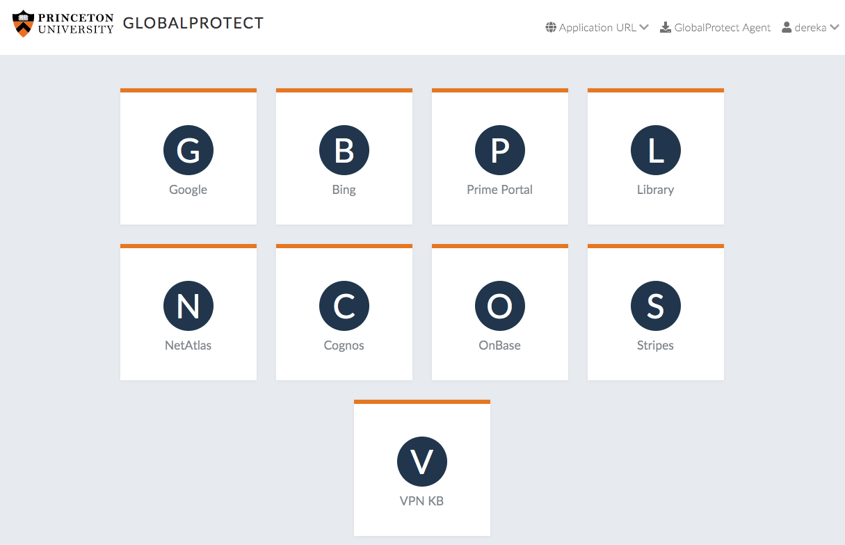 GlobalProtect VPN portal